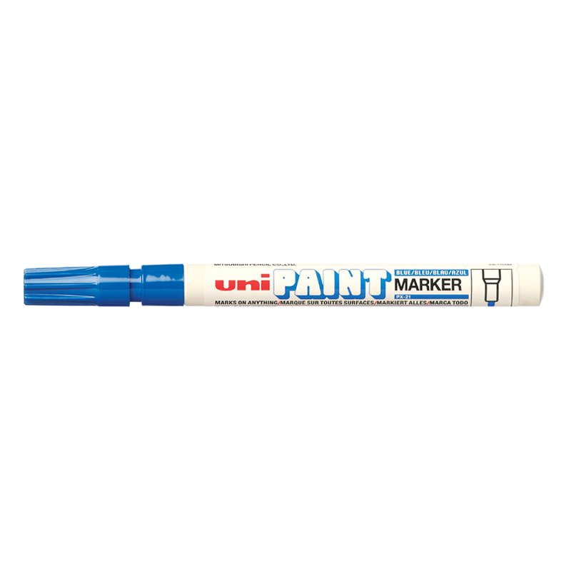 uni-ball permanente markeerstift PAINT PX21, oranje, 0,8-1,2 mm